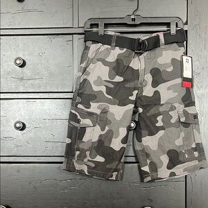 Camouflage Cargo Shorts